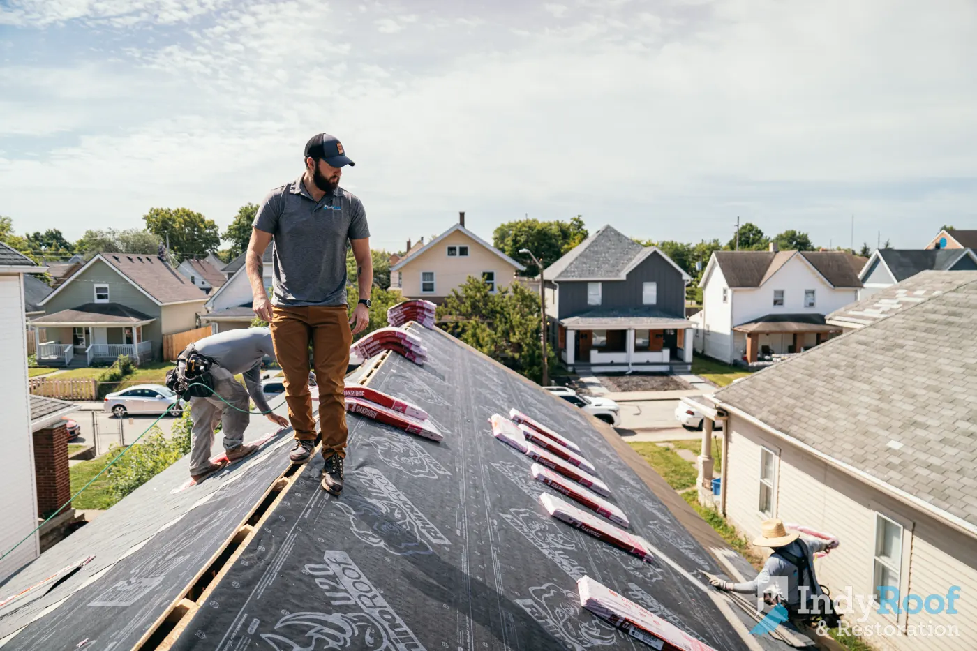 Flashing and seam work in Ellettsville